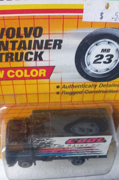Volvo container truck matchbox