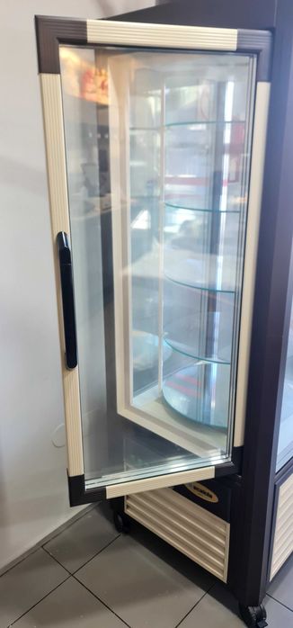 Vitrine de frio giratorio