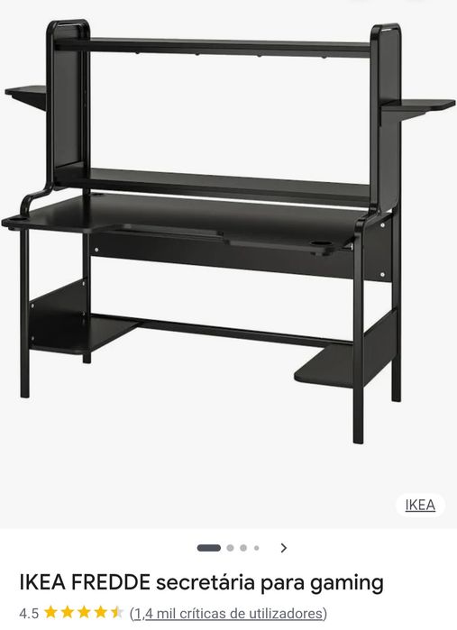 Mesa secretária gamming gamer IKEA
