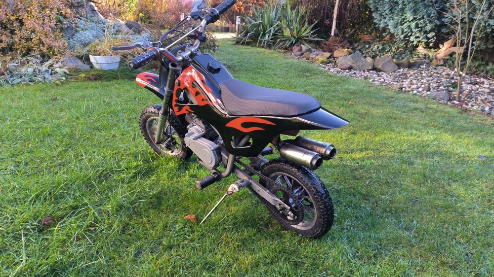 Mini cross spalinowy dla dziecka