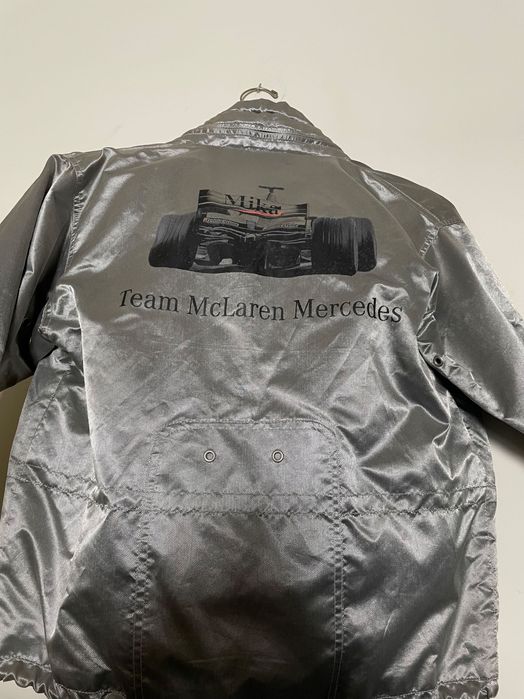 Casaco oficial f1 mclaren mercedes vintage