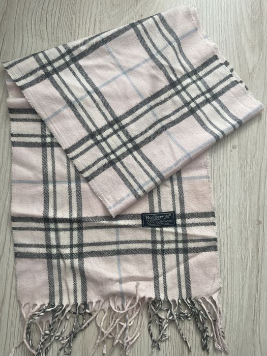Szalik Burberrys burberry kremowy