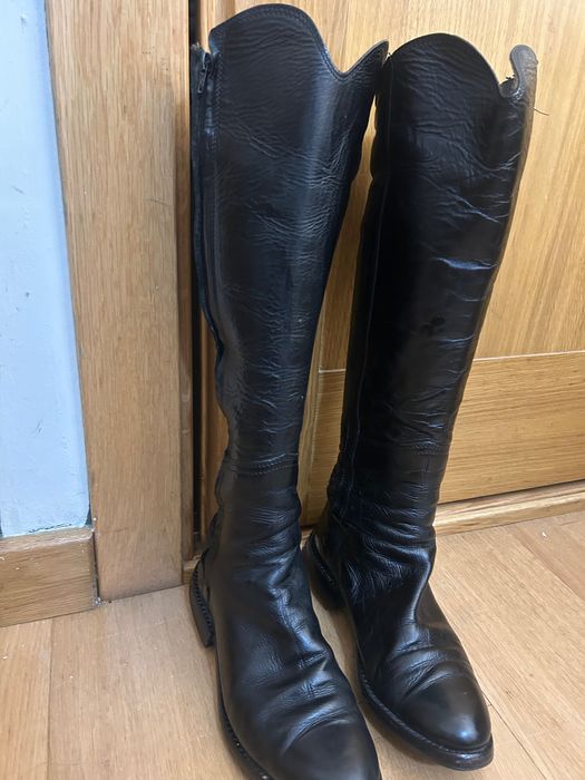 Botas cavaleiro feitas a mão