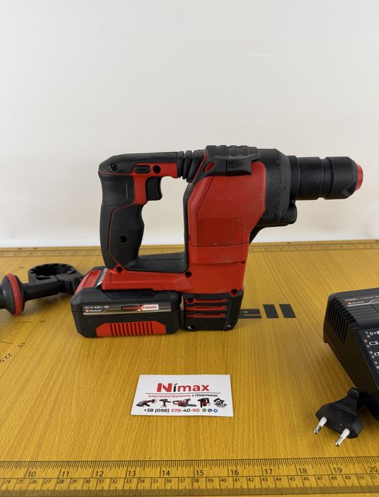 Акумуляторний перфоратор Einhell HEROCCO 2.2Дж з батареєю