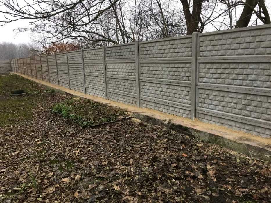 Ogrodzenie betonowe płot nr 32 205x200cm wiele wzorów płyt ogrodzenia