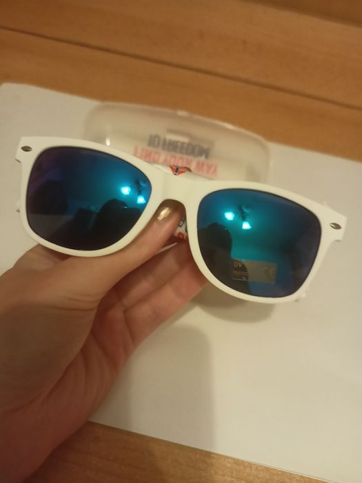 Piękne okulary przeciwsłoneczne UV400 - zupełnie nowe