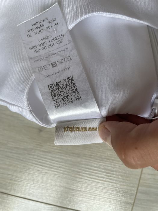 Sukienka komunijna 146/152 MK Maryla  alba na komunię sla dziewczynki