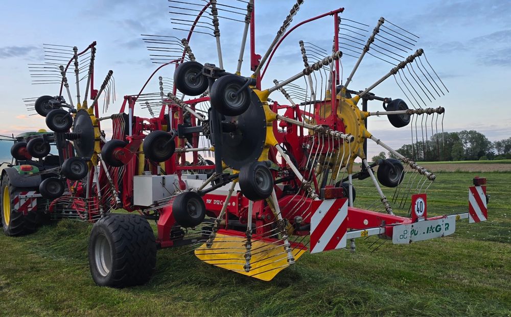 Zgrabiarka 4 gwiazdowa Pottinger TOP 1252 C