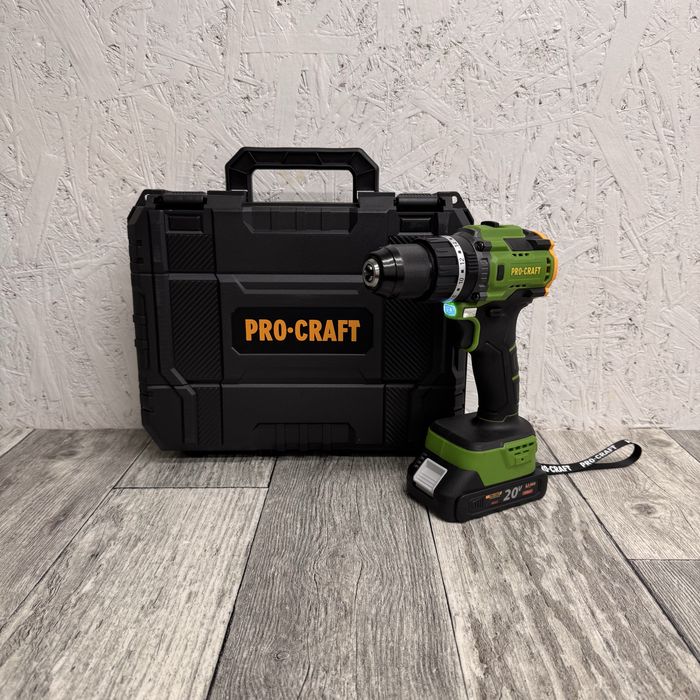 Ударний безщітковий акумуляторний шуруповерт Procraft PA18LIH 80nm