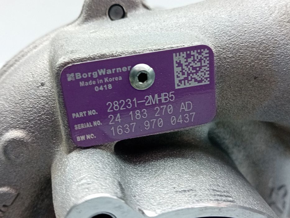 Turbo / compressor HYUNDAI Tucson (NX4E)