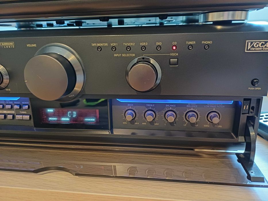 Amplituner Technics SA-AX7 + oryginalny pilot