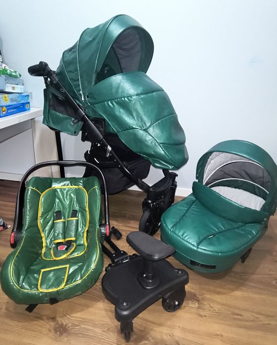 Wózek Roan Bass 2w1 + nosidełko