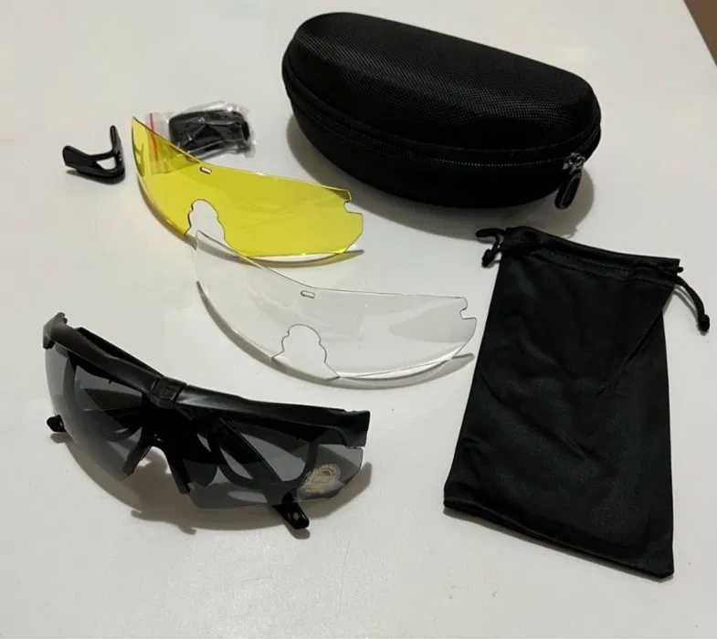 Тактичні окуляри захисні з лінзами тактичні окуляри балістичні очки