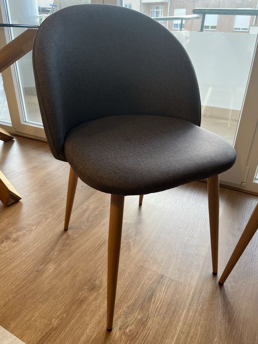 Conjunto 6 Cadeiras Sklum Modelo Kana – Excelente Estado