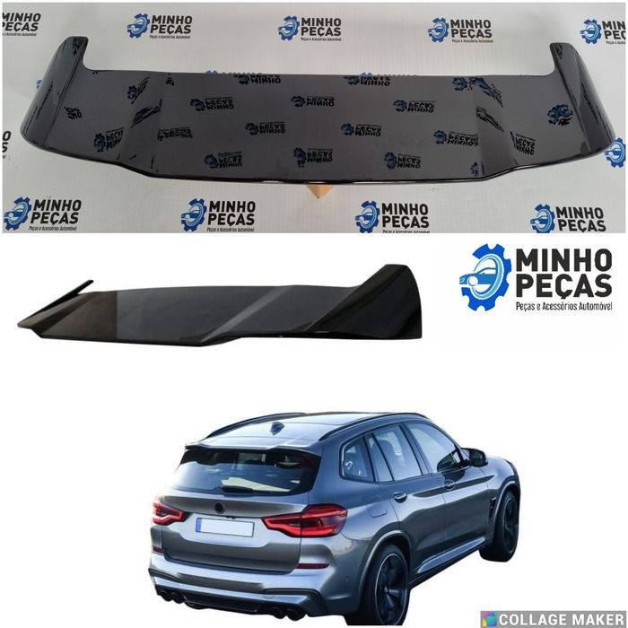 Aileron BMW X3 (G01) Preto Brilhante