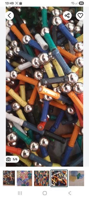 Klocki magnetyczne 3 kilogramy