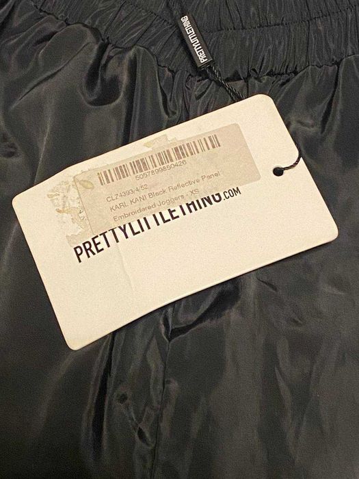 Karl Kani PLS S-M Black Reflective pant спортивные брюки