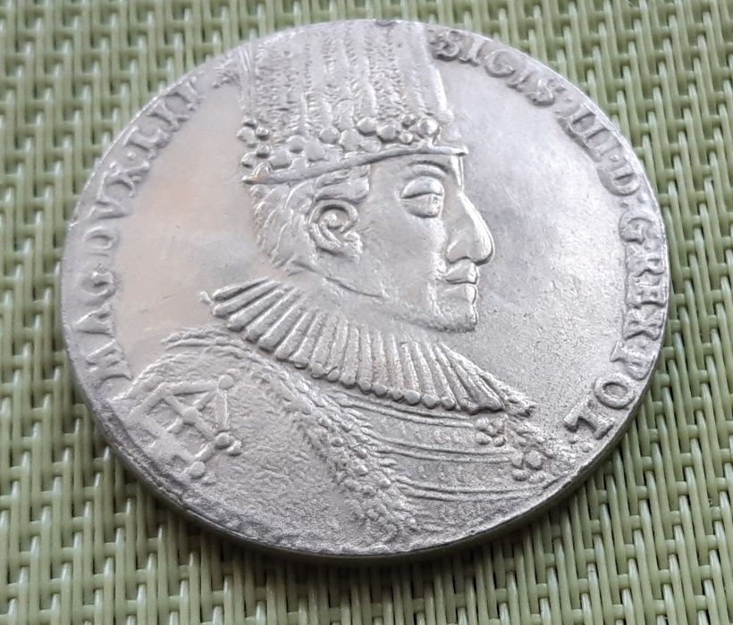 Moneta/Numizmat/Kopia-TALAR OLKUSKI 1587 ZYGMUNT III WAZA-(nr 36)