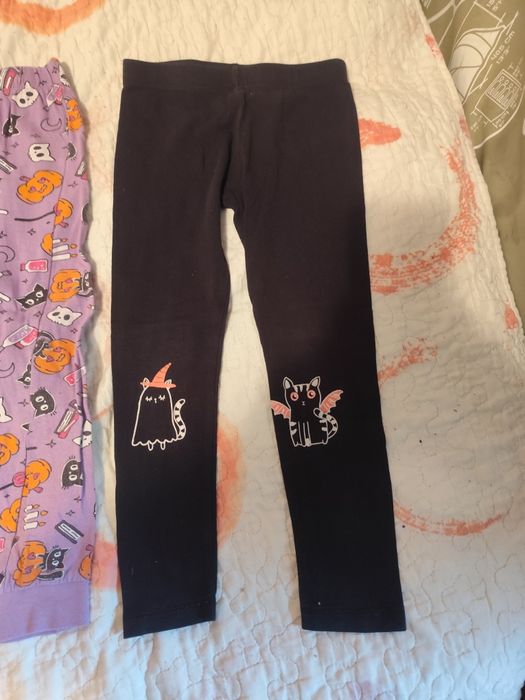 Zestaw halloween dziewczęcych ubranek 98/104