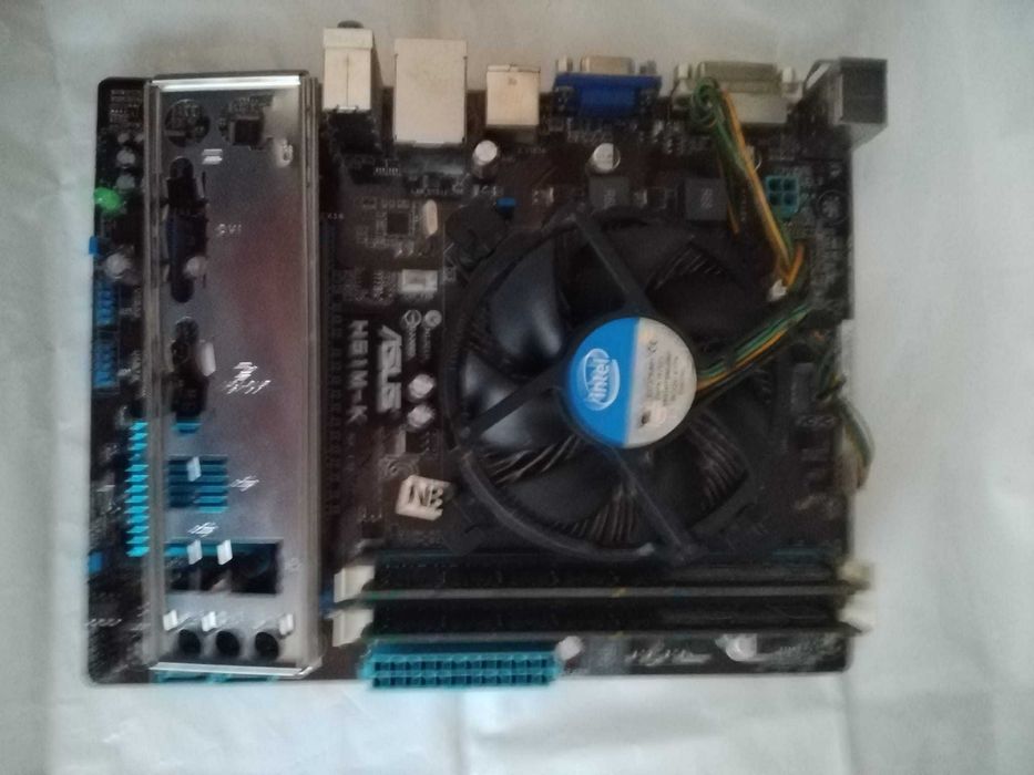 Kit ASUS H81M‑K + Intel Core i5‑3470K + 16 GB DDR3 (Pronto a usar)