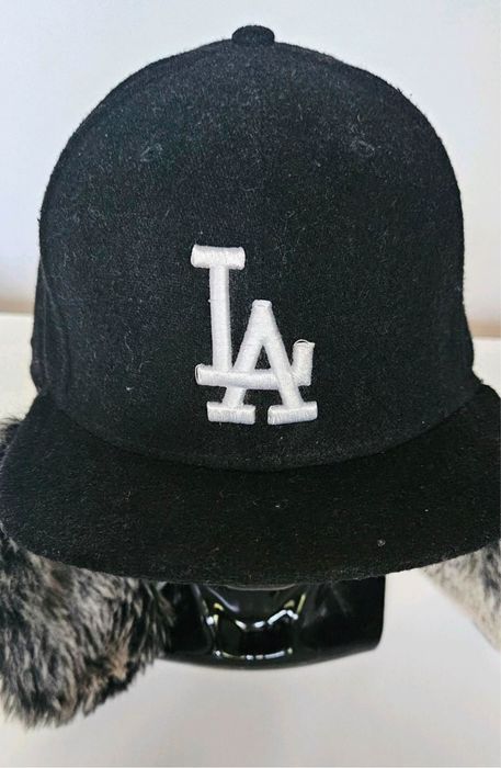 Кепка new era з хутром