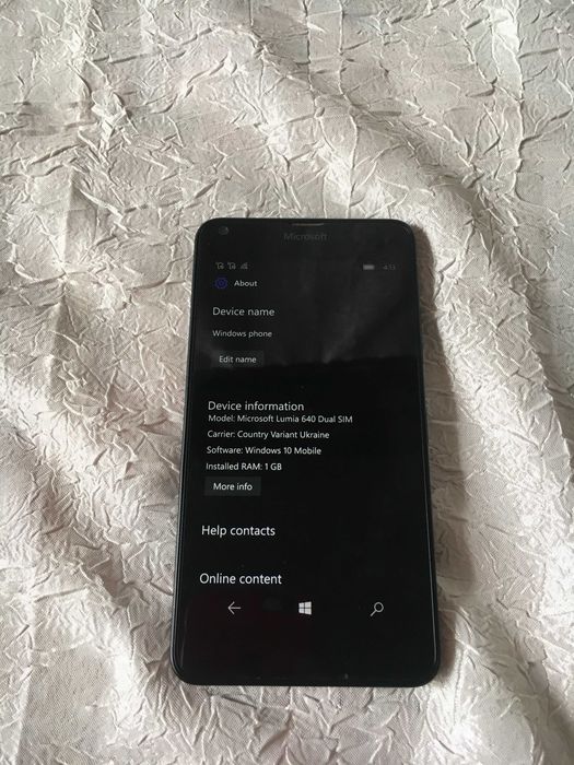 Microsoft Lumia 640 на дві сім-карти