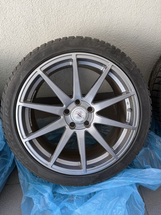 (REZERWACJA DO 18.10) Borbet STX 19” + Pirelli Sottozero 3 – 5x114,3 - Tesla Model 3 Performance 2021r.