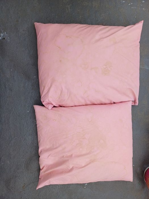 Dwie duże Poduszki z Pierza używane
