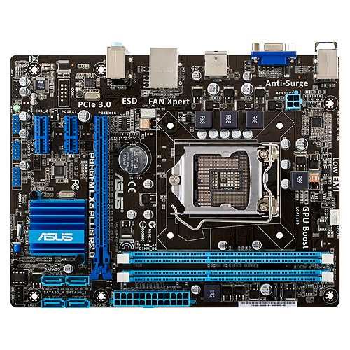 Motherboard ASUS P8H61-M LX3 Plus R2.0 Intel® H61 LGA 1155 micro ATX