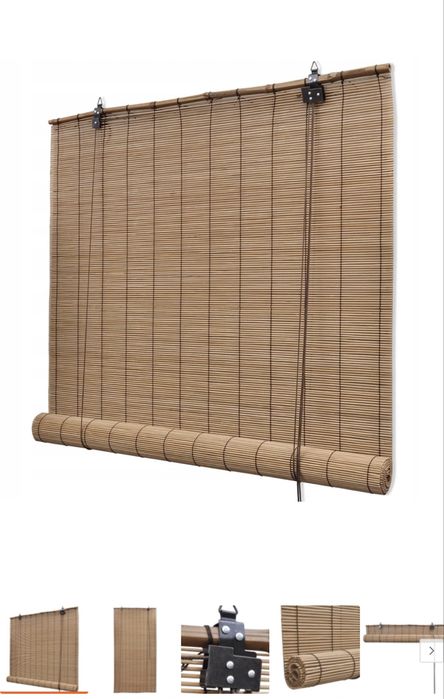 Roleta bambusowa 140x160