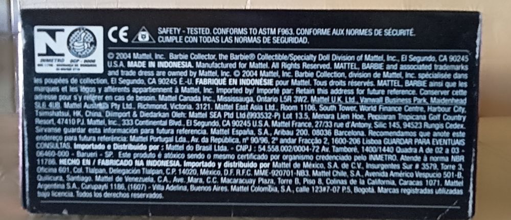 Barbie Princess of the Renaissance, Dolls World,  2004, Mattel #G5860