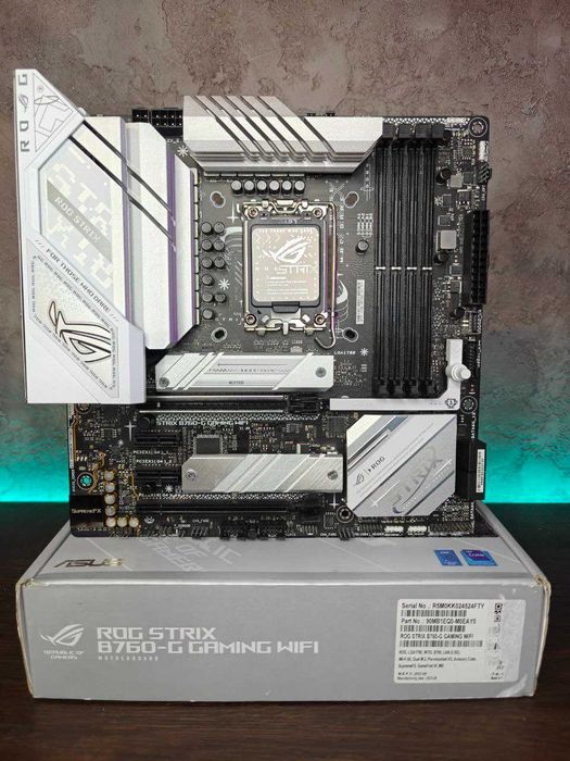 Материнська плата Asus Rog Strix B760-G Gaming Wifi (LGA1700) 12-13-14