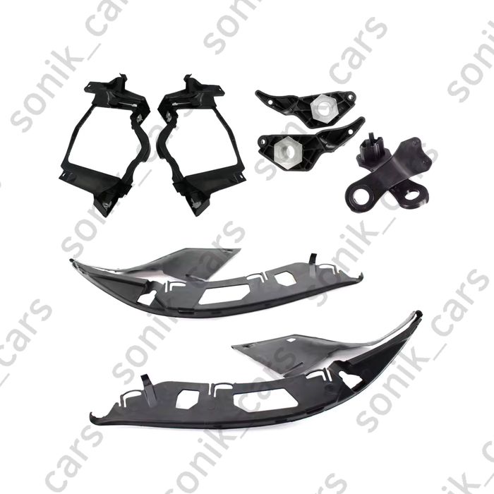 Уплотнитель Резинки фар, Кронштейн, Ремонтні кріплення фар BMW Е60 Е61