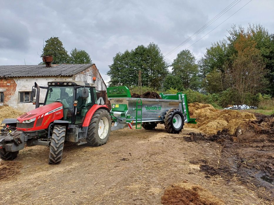 Rozrzutnik obornika METAL-TECH Tango 8 | OCYNK, 8 ton, 8,5 m3