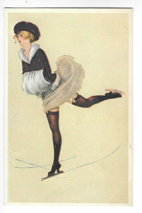 CFc Łyżwiarka - reprodukcja