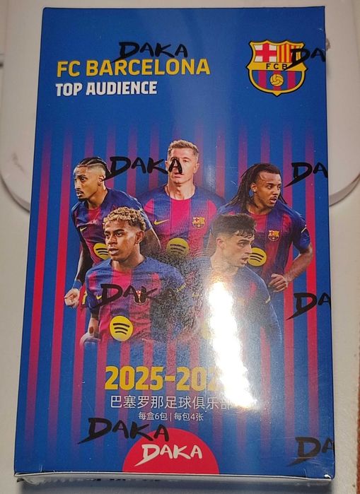 Daka zestaw dwóch boxów - Barcelona plus Real