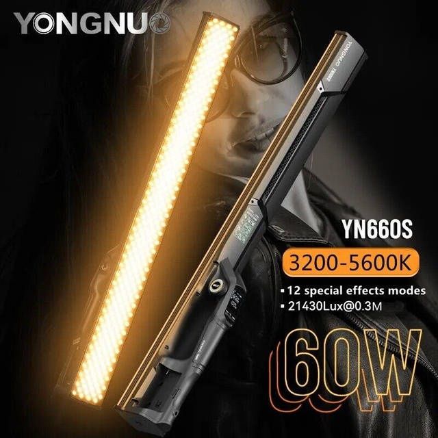Лампа відеосвітло Меч Yongnuo YN660S 60W color 3200-5600K