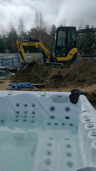 Jacuzzi 3 osobowe, całoroczne.