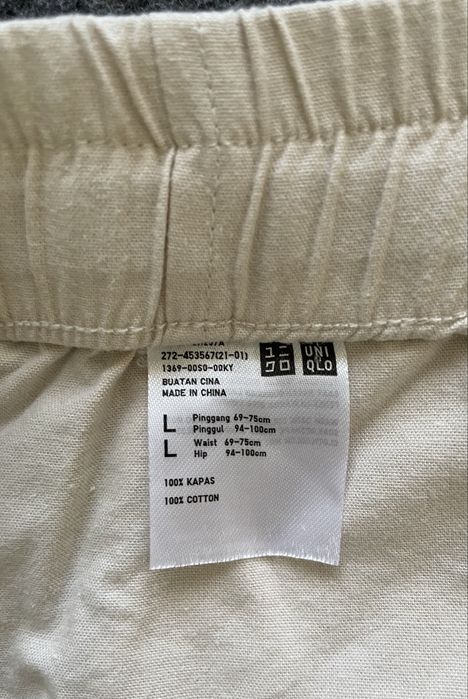 Штани капрі жіночі Uniqlo M, L