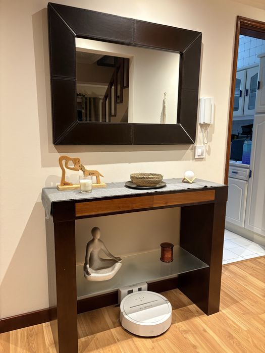 Conjunto movel + espelho entrada