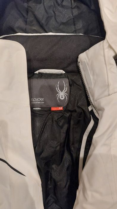 Nowy damski komplet narciarski  kurtka ,spodnie SPYDER roz. 14 czyli L