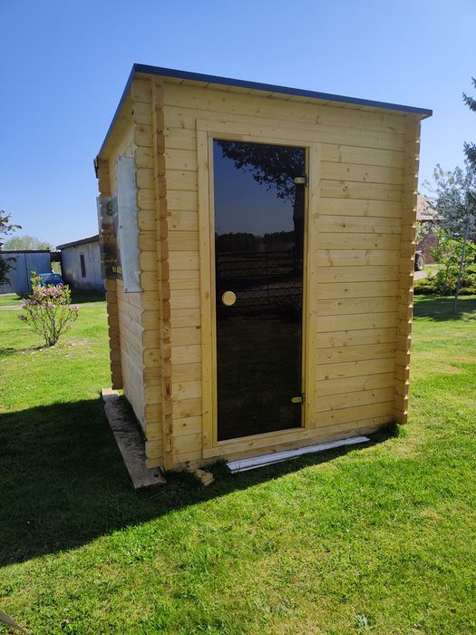 sauna ogrodowa Fińska
