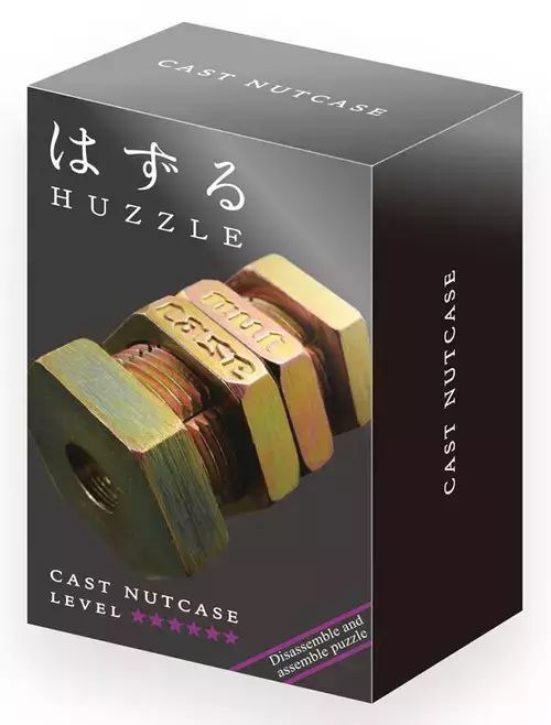 Huzzle Cast Nutcase. Poziom 6/6. Hanayama