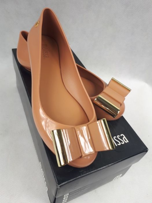 Nowe balerinki MELISSA 35 36 space love ad bronze