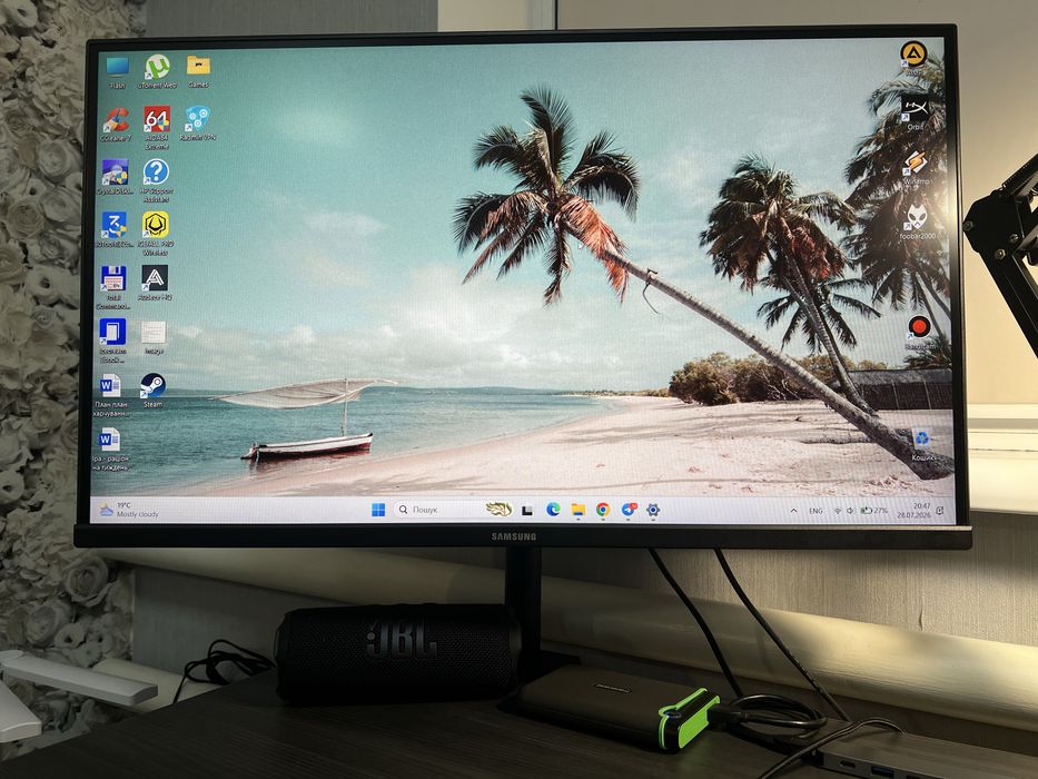 Монітор Samsung 27" Odyssey G3 144Гц