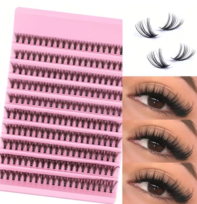 Накладные ресницы 30д, 40д  /накладні вії 200пучков