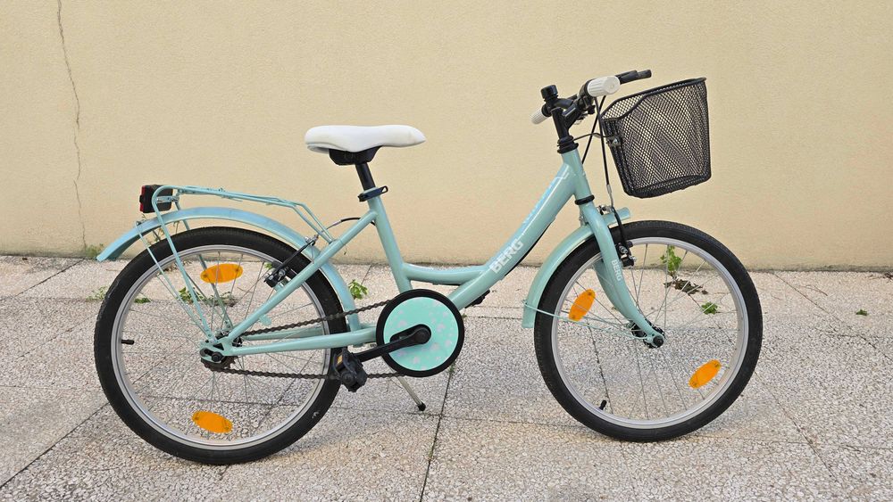 Bicicleta Berg c/cesto+capacete