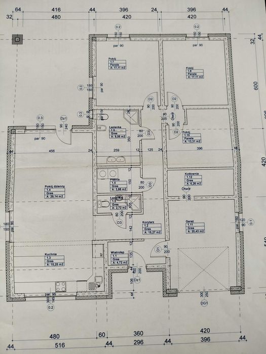 Dzialka z rozpoczeta budowa domu 155 m² stan "zero" 1001 m² super lokalizacja! - Widok 5