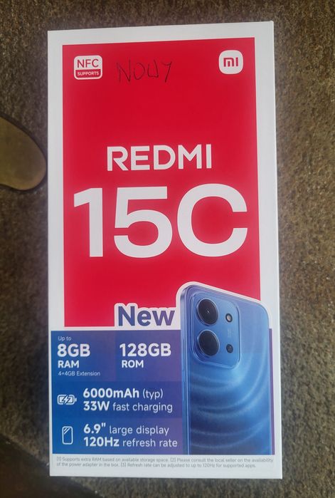 Redmi 15C czarny