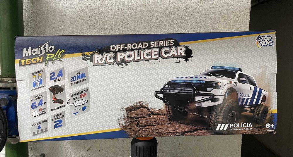 PSP - top toys maisto.tech rc off road series police car